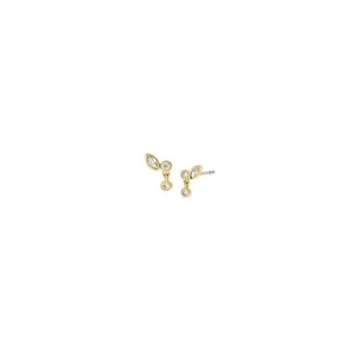 Ellis Toi Et Moi Gold-Tone Brass Stud Earrings Ellis Toi Et Moi Gold-Tone Brass Stud Earrings