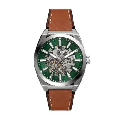 Everett Automatic Brown Leather Watch Everett Automatic Brown Leather Watch