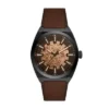 Everett Automatic Dark Brown LiteHide™ Leather Watch Everett Automatic Dark Brown LiteHide™ Leather Watch