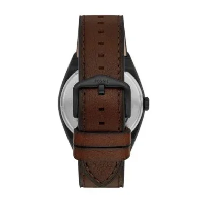 Everett Automatic Dark Brown LiteHide™ Leather Watch Everett Automatic Dark Brown LiteHide™ Leather Watch