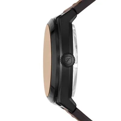 Everett Automatic Dark Brown LiteHide™ Leather Watch Everett Automatic Dark Brown LiteHide™ Leather Watch