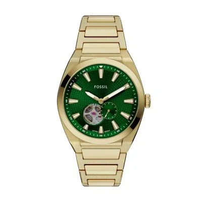 Everett Automatic Gold-Tone Stainless Steel Watch Everett Automatic Gold-Tone Stainless Steel Watch