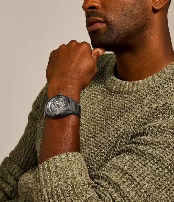 Everett Automatic Smoke Stainless Steel Watch Everett Automatic Smoke Stainless Steel Watch