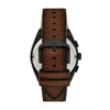 Everett Chronograph Brown Leather Watch Everett Chronograph Brown Leather Watch
