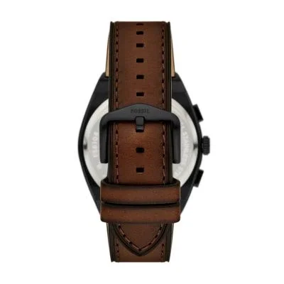 Everett Chronograph Brown Leather Watch Everett Chronograph Brown Leather Watch