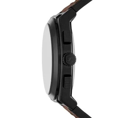 Everett Chronograph Brown Leather Watch Everett Chronograph Brown Leather Watch