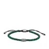 Everett Reconstituted Malachite Beaded Bracelet Everett Reconstituted Malachite Beaded Bracelet