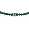 Everett Reconstituted Malachite Beaded Bracelet Everett Reconstituted Malachite Beaded Bracelet
