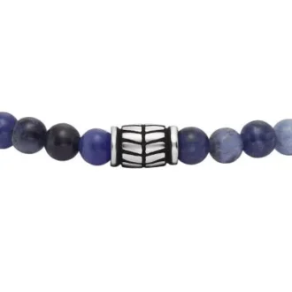 Everett Sodalite Beaded Bracelet