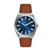 Everett Three-Hand Date Brown Leather Watch Everett Three-Hand Date Brown Leather Watch