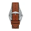 Everett Three-Hand Date Brown Leather Watch Everett Three-Hand Date Brown Leather Watch