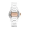 FB-01 Three-Hand White Ceramic Watch