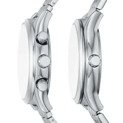 Fenmore Multifunction Silver-Tone Bracelet Watch Set Fenmore Multifunction Silver-Tone Bracelet Watch Set