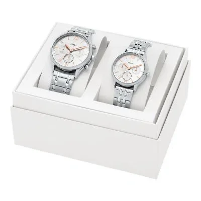 Fenmore Multifunction Silver-Tone Bracelet Watch Set Fenmore Multifunction Silver-Tone Bracelet Watch Set