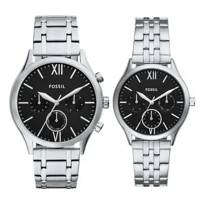 Fenmore Multifunction Stainless Steel Watch Set Fenmore Multifunction Stainless Steel Watch Set