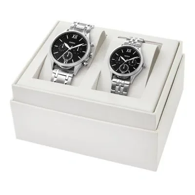 Fenmore Multifunction Stainless Steel Watch Set Fenmore Multifunction Stainless Steel Watch Set