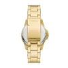 Fossil Blue Dive Three-Hand Date Gold-Tone Stainless Steel Watch Fossil Blue Dive Three-Hand Date Gold-Tone Stainless Steel Watch