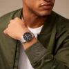 Fossil Blue Dive Three-Hand Date Stainless Steel Watch Fossil Blue Dive Three-Hand Date Stainless Steel Watch