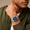 Fossil Blue Dive Three-Hand Date Stainless Steel Watch Fossil Blue Dive Three-Hand Date Stainless Steel Watch