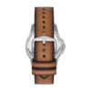 Fossil Blue Dive Three-Hand Date Tan LiteHide™ Leather Watch Fossil Blue Dive Three-Hand Date Tan LiteHide™ Leather Watch