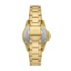 Fossil Blue Dive Three-Hand Gold-Tone Stainless Steel Watch Fossil Blue Dive Three-Hand Gold-Tone Stainless Steel Watch