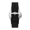 Fossil Blue GMT Black Silicone Watch