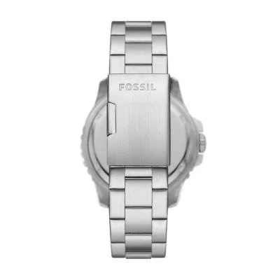 Fossil Blue GMT Stainless Steel Watch Fossil Blue GMT Stainless Steel Watch