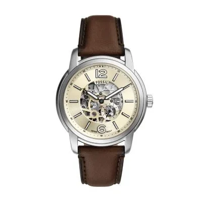 Fossil Heritage Automatic Brown Leather Watch Fossil Heritage Automatic Brown Leather Watch