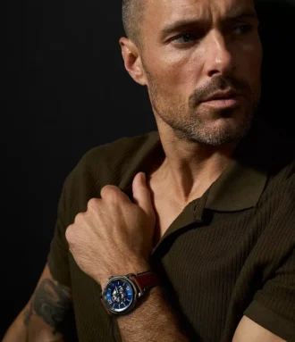 Fossil Heritage Automatic Brown Leather Watch