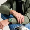 Garrett Multifunction Brown Leather Watch Garrett Multifunction Brown Leather Watch