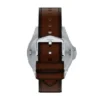 Garrett Multifunction Brown Leather Watch Garrett Multifunction Brown Leather Watch