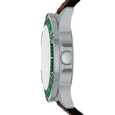 Garrett Multifunction Brown Leather Watch Garrett Multifunction Brown Leather Watch