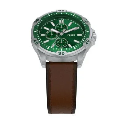 Garrett Multifunction Brown Leather Watch Garrett Multifunction Brown Leather Watch