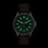 Garrett Multifunction Brown Leather Watch Garrett Multifunction Brown Leather Watch