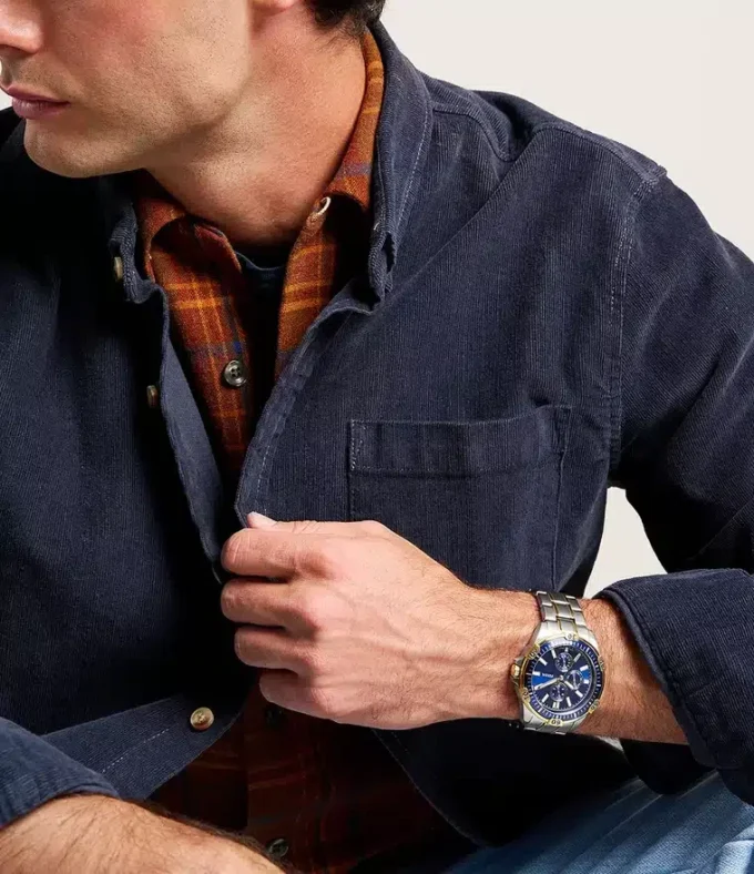 Garrett Multifunction Two-Tone Stainless Steel Watch Garrett Multifunction Two-Tone Stainless Steel Watch