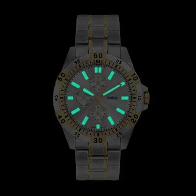 Garrett Multifunction Two-Tone Stainless Steel Watch Garrett Multifunction Two-Tone Stainless Steel Watch
