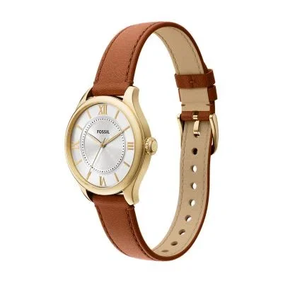 Gilmore Three-Hand Brown Leather Watch Gilmore Three-Hand Brown Leather Watch