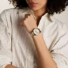 Gilmore Three-Hand Date Gold-Tone Stainless Steel Watch Gilmore Three-Hand Date Gold-Tone Stainless Steel Watch