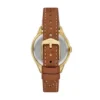Gilmore Three-Hand Date Medium Brown Leather Watch Gilmore Three-Hand Date Medium Brown Leather Watch