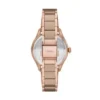 Gilmore Three-Hand Date Rose Gold-Tone and Brown Ceramic Watch Gilmore Three-Hand Date Rose Gold-Tone and Brown Ceramic Watch