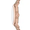 Gilmore Three-Hand Date Rose Gold-Tone and Brown Ceramic Watch Gilmore Three-Hand Date Rose Gold-Tone and Brown Ceramic Watch
