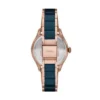 Gilmore Three-Hand Date Rose Gold-Tone and Navy Ceramic Watch Gilmore Three-Hand Date Rose Gold-Tone and Navy Ceramic Watch