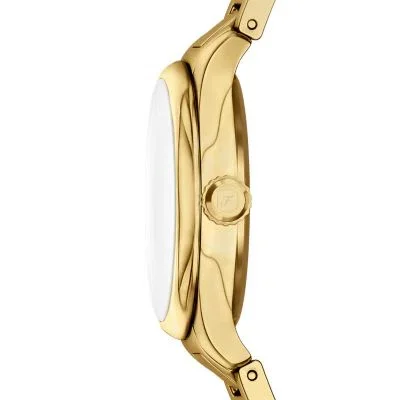 Gilmore Three-Hand Gold-Tone Stainless Steel Watch Gilmore Three-Hand Gold-Tone Stainless Steel Watch