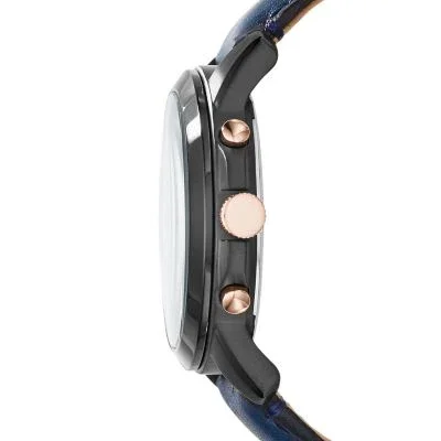 Grant Chronograph Navy Leather Watch Grant Chronograph Navy Leather Watch