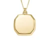 Harlow Gold-Tone Stainless Steel Pendant Necklace Harlow Gold-Tone Stainless Steel Pendant Necklace