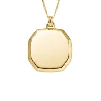 Harlow Gold-Tone Stainless Steel Pendant Necklace