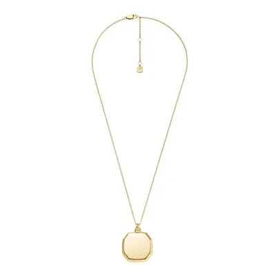 Harlow Gold-Tone Stainless Steel Pendant Necklace Harlow Gold-Tone Stainless Steel Pendant Necklace