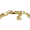Harlow Linear Texture Chain Gold-Tone Stainless Steel Bracelet Harlow Linear Texture Chain Gold-Tone Stainless Steel Bracelet