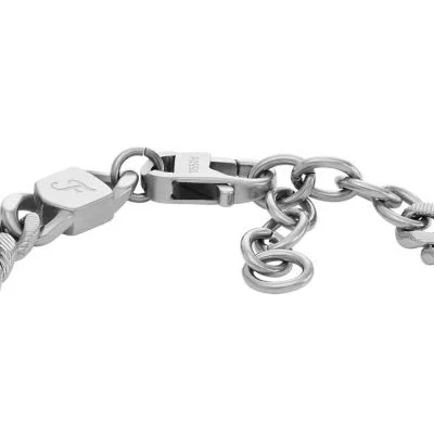Harlow Linear Texture Chain Stainless Steel Bracelet Harlow Linear Texture Chain Stainless Steel Bracelet