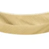 Harlow Linear Texture Gold-Tone Stainless Steel Cuff Bracelet Harlow Linear Texture Gold-Tone Stainless Steel Cuff Bracelet